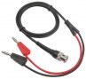 CABLE BNC AVEC 2 FICHE BANANE